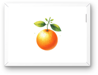 Thumbnail for Watercolor Orange Wall Art | Fresh Citrus Fruit With Leaves Print | Kitchen Dining Gift