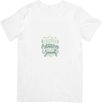 Thumbnail for Create Adventures For Yourself Minimalist Nature Outdoors Explorer Graphic Tee