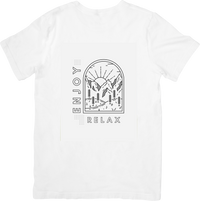 Thumbnail for Enjoy Relax Mountain Minimalist Outdoor Nature Chill Gamer Graphic Tee
